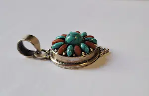 zilveren hanger, met de hand gemaakt door de Native American zilversmeden kopen? Bied vanaf 85!