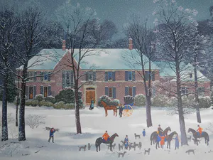 Michel Delacroix - La Chasse d'Hiver kopen? Bied vanaf 45!