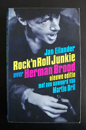 Herman Brood - " Love You " - ingelijste zeefdruk op canvas spieraam & 4 boeken kopen? Bied vanaf 100!