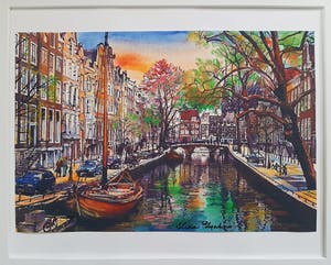 Elena Polyakova - Amsterdamse gracht kopen? Bied vanaf 70!