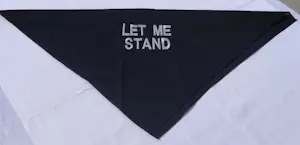 Jenny Holzer - LET ME STAND – BANDANA kopen? Bied vanaf 100!
