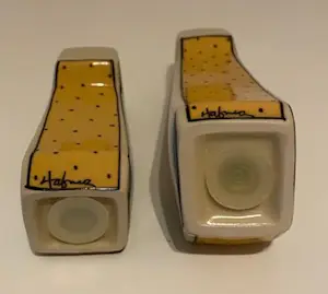 Rosenthal - Dorothy Hafner peper & zoutstel Flash One in originele doos Memphis style kopen? Bied vanaf 99!