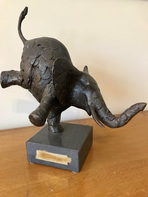 Evert den Hartog - Dansende olifant kopen? Bied vanaf 800!