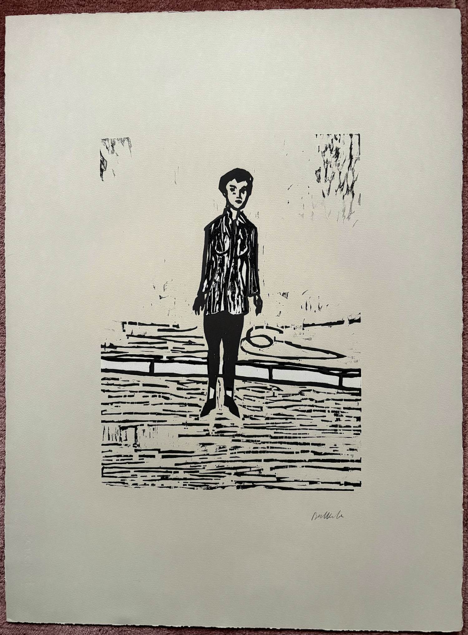 Stephan Balkenhol - ***Frau mit weißer Jacke*** kopen? Bied vanaf 350!