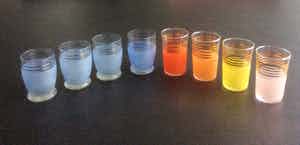 Paul Heller - Acht gesuikerde drinkglaasjes verkocht voor € 12!