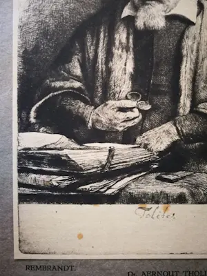Rembrandt van Rijn - Portret Arnout Tholinx. kopen? Bied vanaf 79!