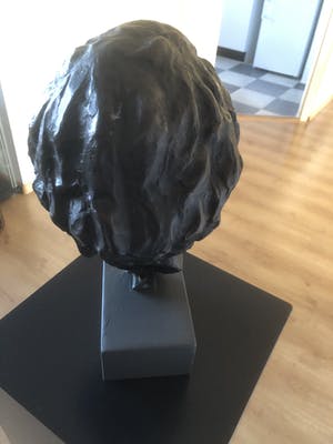 Brons (Onbekend) - Groot zwaar bronzen beeld {8 kg } en 35 cm hoog. kopen? Bied vanaf 150!