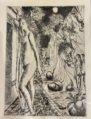 Paul Delvaux - Eve - 1971 kopen? Bied vanaf 520!