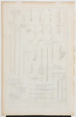 Benoît Louis Prévost - Lot van zes gravures over bouwen kopen? Bied vanaf 1!