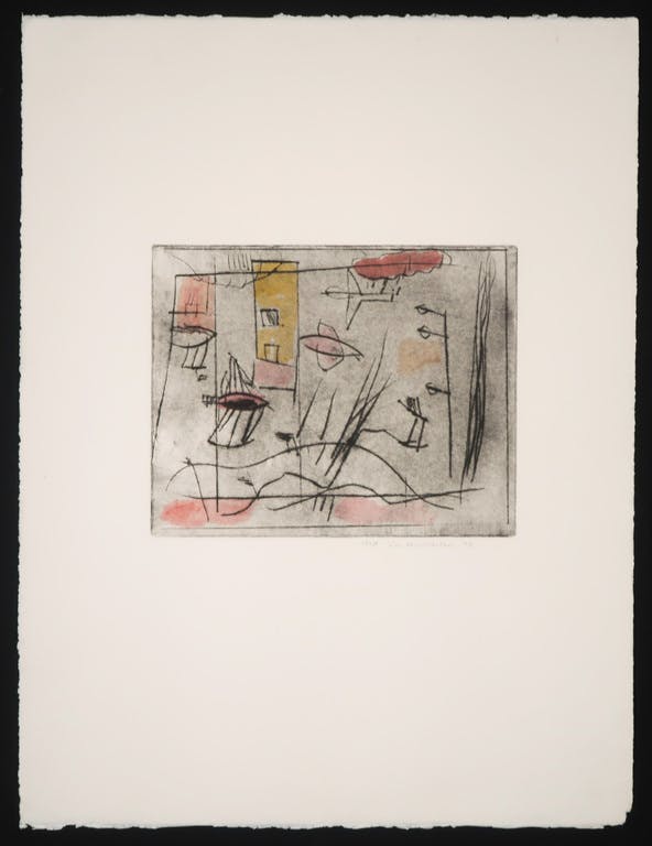 Henk Tichelaar - Henk Tichelaar: Droge naald en gekleurde inkt, Stad kopen? Bied vanaf 40!