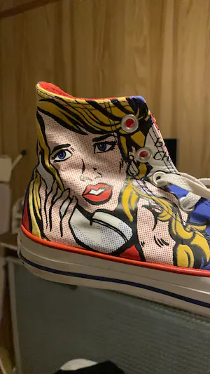 Roy Lichtenstein - Converse All Stars limited edition kopen? Bied vanaf 60!
