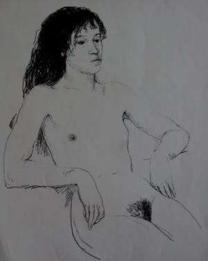 Aat Veldhoen - Rotaprint - Naakte dame kopen? Bied vanaf 75!