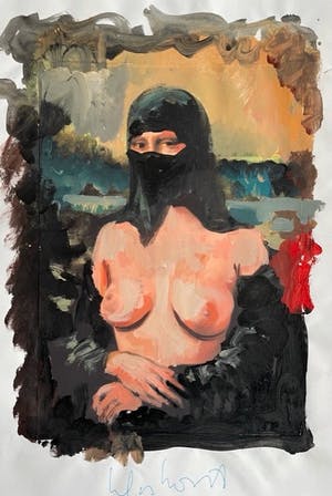 Peter Klashorst - Mona Lisa kopen? Bied vanaf 125!