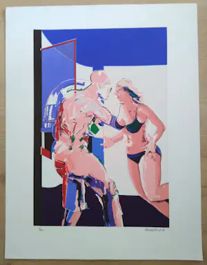 Niet of onleesbaar gesigneerd - Dame in bikini kaufen? Bieten Sie von 1!