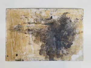 Jan Michels - in 1972 geschilderde Gouache "Nachtlandschap" potloodgesigneerd kopen? Bied vanaf 43!