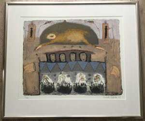 Liesbeth Rahder - z.t. | kleuren zeefdruk - ingelijst (groot) kopen? Bied vanaf 79!