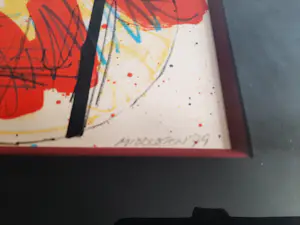 Sam Middleton - Litho, Titel, : Jazz II - Ingelijst. kopen? Bied vanaf 70!