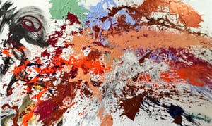 Niet of onleesbaar gesigneerd - c3382-5 - abstract expressionisme kopen? Bied vanaf 10!