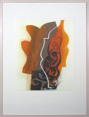 Hans Vredegoor - Ets en aquatint, Twee spraak twee - Ingelijst kopen? Bied vanaf 1!