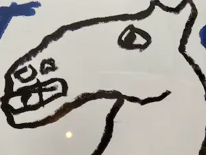 A.R. Penck - Grote zeefdruk handgesigneerd kopen? Bied vanaf 190!