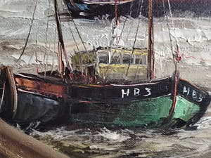 Rick Theunissen - Havenzicht op bedrijvige Rotterdamse haven kopen? Bied vanaf 65!