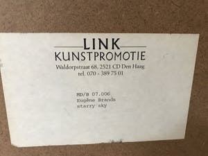 Eugene Brands - gouache 'Starry Sky' kopen? Bied vanaf 1500!