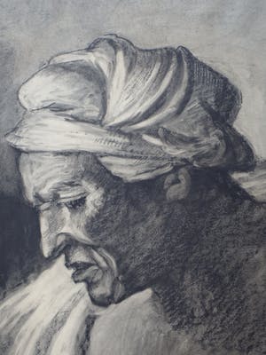 George Pletser - Portret van een Oosterling kopen? Bied vanaf 50!