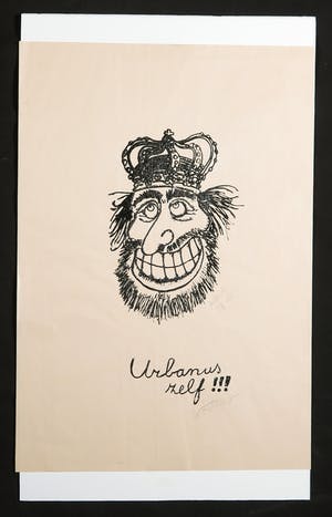Willy Linthout - Zeefdruk, Urbanus zelf!!! kopen? Bied vanaf 50!