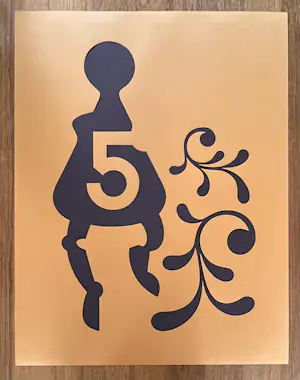 Ben Zegers - "Picking Flowers for the Blind" - gesigneerde prent/collage uit 1993 kopen? Bied vanaf 65!