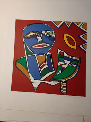 Maartje Wijngaarden - Originele zeefdruk op papier - Oplage 50 ex Titel: Afrika II kopen? Bied vanaf 40!