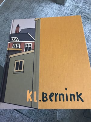 Klaas Bernink - Dorpsgebouw, 110/300 ingelijst + boek kopen? Bied vanaf 159!
