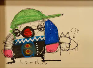 Bart Hamelink - Boy with cat kopen? Bied vanaf 1!