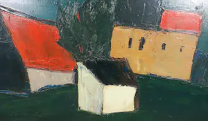 Gabriel De Pauw - Olieverf op doek, Landschap - Ingelijst (Groot) kopen? Bied vanaf 150!