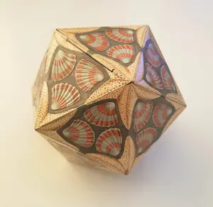 Maurits Cornelis Escher - Icosaeder (Icosahedron) VERBLIFA compleet met bodem kopen? Bied vanaf 1250!