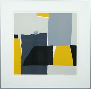 Gijs Keizer - Zeefdruk, Zonder titel - Ingelijst kopen? Bied vanaf 1!