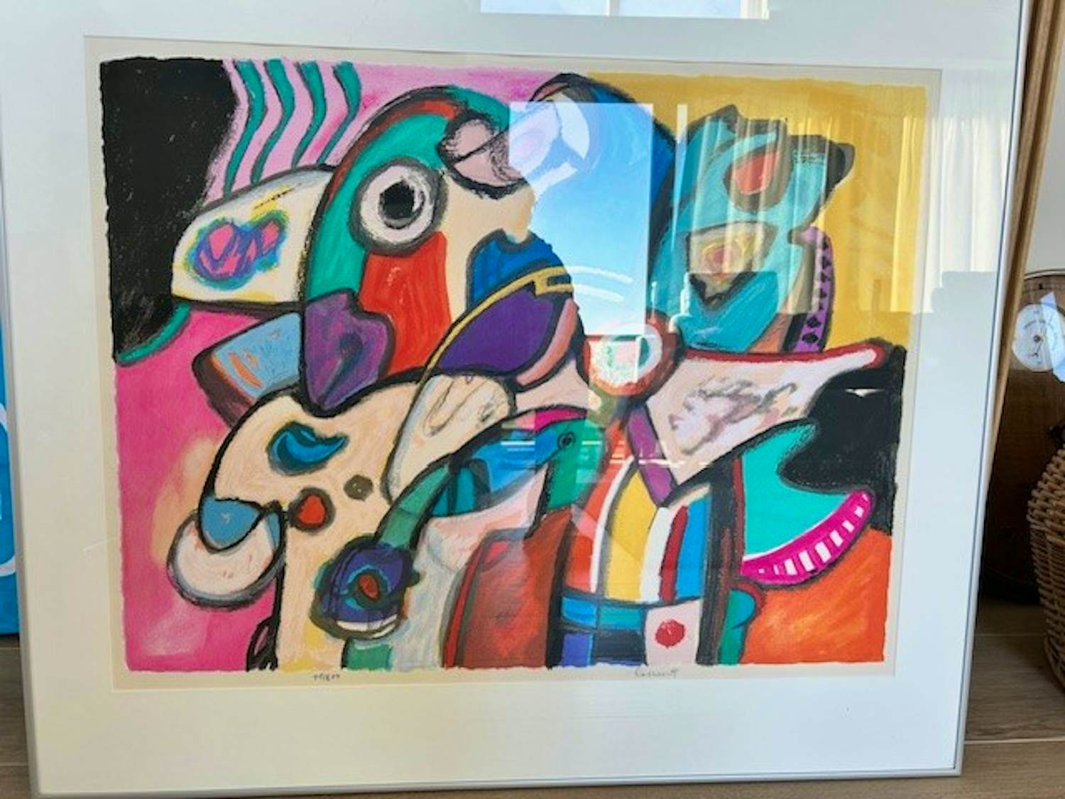 Jan Cobbaert - Abstracte beesten verkocht voor € 450!