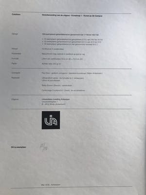 Fred Bervoets - Prachtige litho - Zelden aangeboden! - 1978 - 105/150 kopen? Bied vanaf 245!