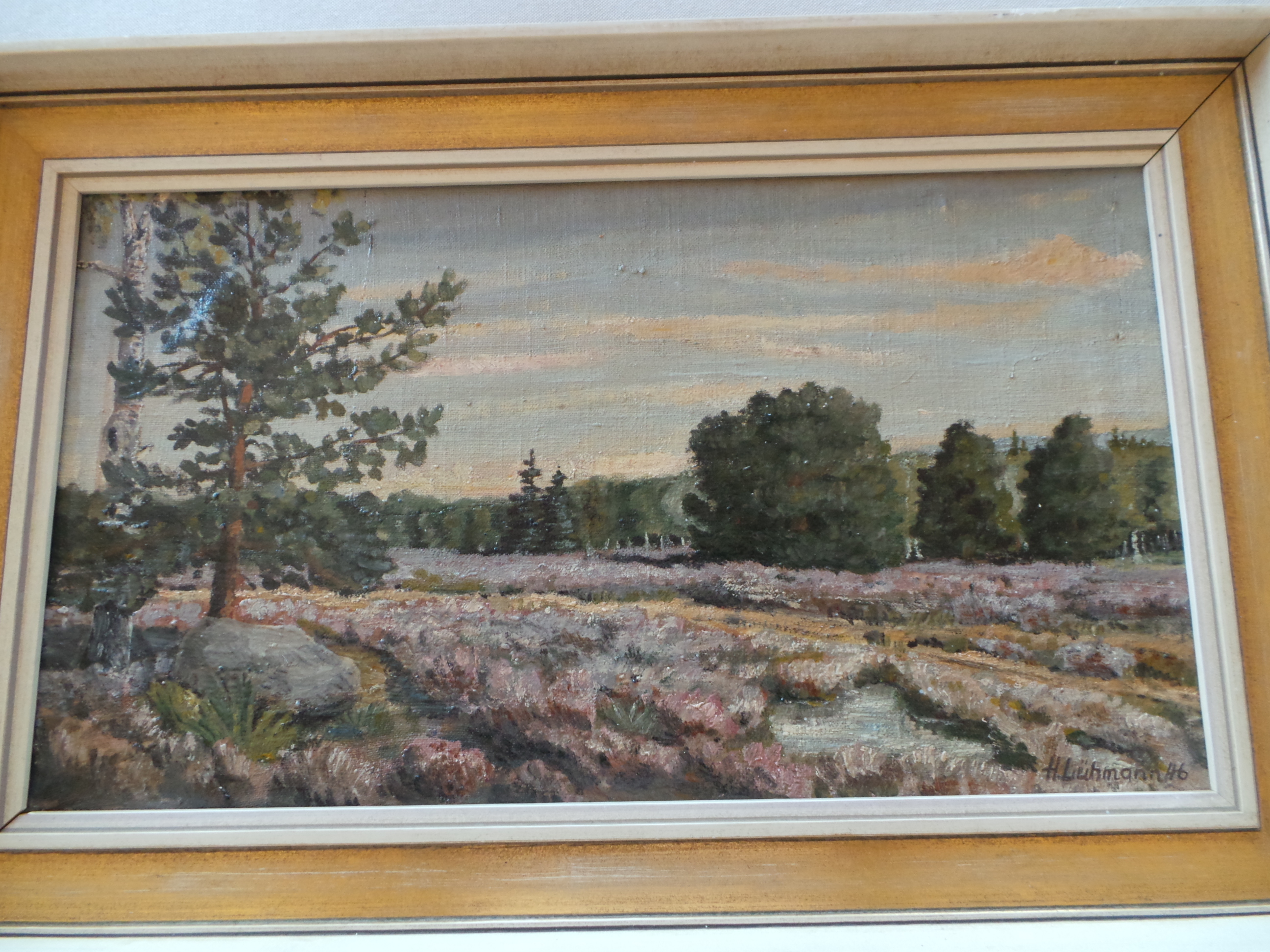 Niet of onleesbaar gesigneerd - Landschap 20 eeuw kopen? Bied vanaf 1!