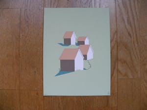 Hendrik Valk - Kleine Gelderse Grafiekmap kopen? Bied vanaf 250!