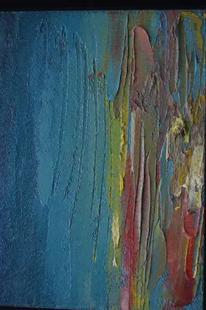 Di Reurhoff-Behrens - Zonder titel. Abstract werk. kopen? Bied vanaf 125!