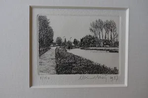 Wim van der Meij - LANDSCHAP kopen? Bied vanaf 25!