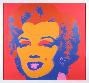 Andy Warhol - Zeefdruk, Marilyn - Ingelijst kaufen? Bieten Sie von 2500!