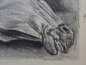 Douwe Jan van der Zweep - Paardenhoofd. Drukgesigneerd met monogram. kopen? Bied vanaf 79!