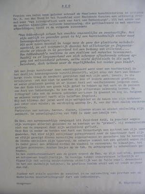 Aart van Dobbenburgh - Litho. Beo. Hand gesigneerd. 1982. kopen? Bied vanaf 35!