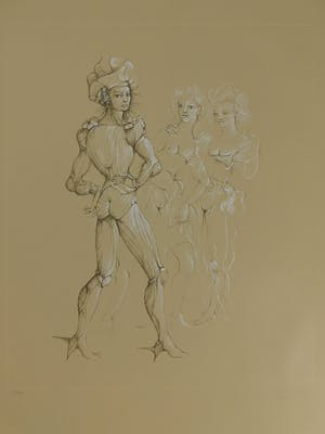 Leonor Fini - Scène de Théâtre kopen? Bied vanaf 30!