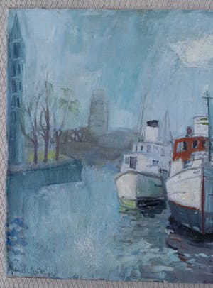 Guus de Ruiter - Haven van Vlaardingen. kopen? Bied vanaf 279!