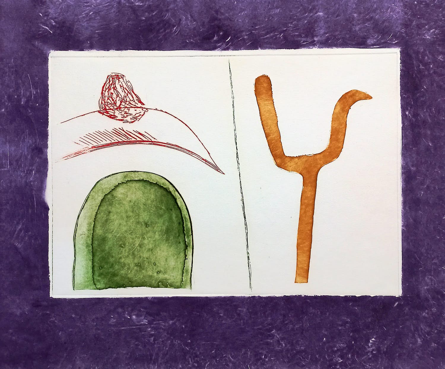 Jan Montyn - Sceau de Mercure, aquatint ets verkocht voor € 1!