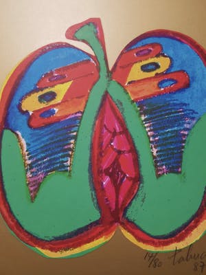 Yasse Tabuchi - (1921-2009) 3 x handgesigneerde,genummerde & gedateerde kleurenlitho uit 1987 kopen? Bied vanaf 50!