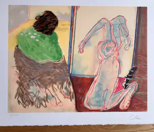 Hugo Claus - Gesigneerde kleurenlithografie - 1999 - zeer goede staat kopen? Bied vanaf 95!