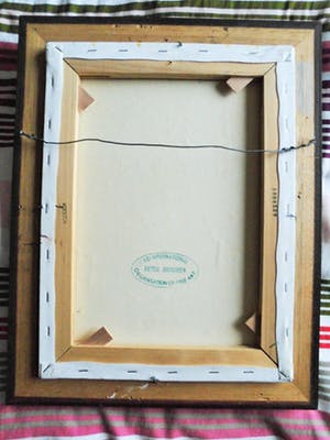 Peter Brouwer - Olieverfschilderij - Kerkintrieur kopen? Bied vanaf 95!